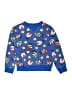 Jumping Beans Print Blue Pullover Sweater Size 7 - photo 1