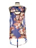 MOD Lusive 100% Polyester Blue Sleeveless Blouse Size L - photo 2