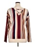 Absolutely Famous Brown Long Sleeve Blouse Size XL - photo 2