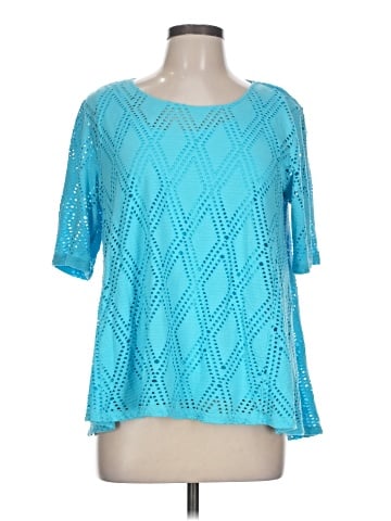 Dana Buchman 3/4 Sleeve T-Shirt (view 1)