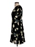 Lush 100% Polyester Floral Black Casual Dress Size S - photo 5