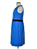 Dana Buchman Color Block Blue Casual Dress Size L - photo 5
