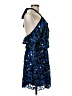 Alexia Admor 100% Nylon Blue Cocktail Dress Size 8 - photo 4