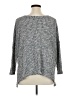 Cherish Tweed Silver Pullover Sweater Size L - photo 2