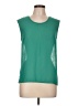 Chloe K Green Sleeveless Top Size L - photo 1