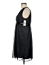 Eyeshadow 100% Polyester Polka Dots Black Cocktail Dress Size 9 - photo 5