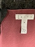 Leith Solid Burgundy Casual Dress Size M - photo 7