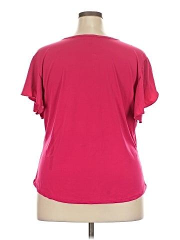 NY Invasion Short Sleeve Blouse (view 2)