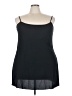 Modamix By Brandon Thomas 100% Polyester Black Tank Top Size 22 - photo 1