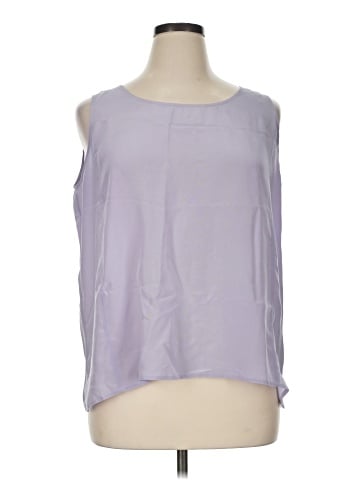 Diane Gilman Sleeveless Silk Top (view 1)