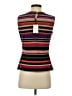 Calvin Klein Stripes Purple Sleeveless Blouse Size XS - photo 2