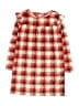 Cat & Jack 100% Polyester Plaid Red Dress Size 10 - 12 - photo 1