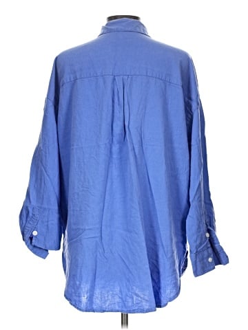 Future Collective 3/4 Sleeve Button-Down Shirt (view 2)