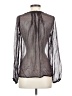 Joie Gray Long Sleeve Blouse Size S - photo 2