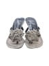 Donald J Pliner Silver Heels Size 7 - photo 2