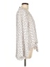 Karen Kane 100% Polyester Polka Dots Ivory Long Sleeve Blouse Size L - photo 4