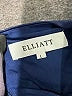 Elliatt Solid Blue Cocktail Dress Size L - photo 7