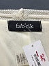 Fab'rik 100% Polyester Ivory Shorts Size L - photo 3