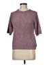 Reserved 100% Polyester Tweed Burgundy Pullover Sweater Size M - photo 1