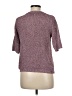 Reserved 100% Polyester Tweed Burgundy Pullover Sweater Size M - photo 2