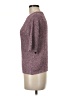 Reserved 100% Polyester Tweed Burgundy Pullover Sweater Size M - photo 5