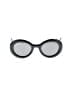 Balenciaga Black Gray Sunglasses One size - photo 2