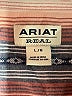 Ariat 100% Cotton Tweed Gray Long Sleeve Button-Down Shirt Size L - photo 7