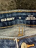 Old Navy Solid Blue Jeans Size 10 - photo 7