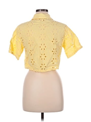 MICHAEL Michael Kors Short Sleeve Blouse (view 2)