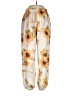 Unbranded Floral Yellow Casual Pants Size M - photo 1