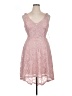 City Triangles Pink Cocktail Dress Size 15 - photo 1