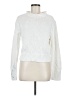 J.Crew 100% Cotton White Turtleneck Sweater Size M - photo 1