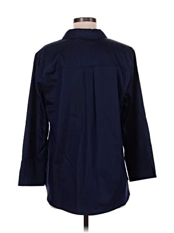 Joan Rivers 3/4 Sleeve Button-Down Shirt (view 2)