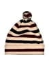 Burberry 100% Lambswool Stripes Burgundy Wool Beanie One size - photo 1