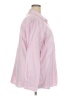 Talbots 100% Cotton Stripes Pink Long Sleeve Button-Down Shirt Size 22 - photo 4