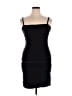 Evan Picone Solid Black Cocktail Dress Size 12 - photo 1