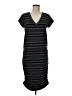 Athleta Stripes Black Casual Dress Size M - photo 1