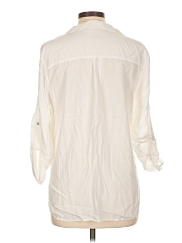 Max Studio 3/4 Sleeve Blouse (view 2)