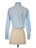 Zara Blue Long Sleeve Blouse Size XS - photo 2