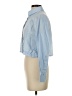 Zara Blue Long Sleeve Blouse Size XS - photo 5