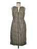 Tory Burch Polka Dots Gray Cocktail Dress Size 6 - photo 1