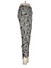 Socialite 100% Rayon Paisley Silver Casual Pants Size M - photo 4