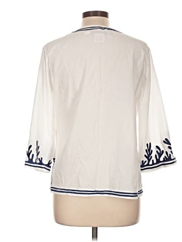 Gretchen Scott Designs 3/4 Sleeve Blouse (view 2)