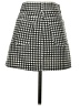 Reformation Checkered-gingham Gray Casual Skirt Size 25 waist - photo 2