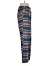 I.N. San Francisco Print Blue Casual Pants Size M - photo 4
