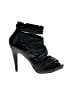 Aldo 100% Leather Black Sandals Size EU 38 - photo 1