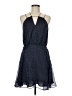 Greylin 100% Polyamide Checkered-gingham Blue Cocktail Dress Size M - photo 1