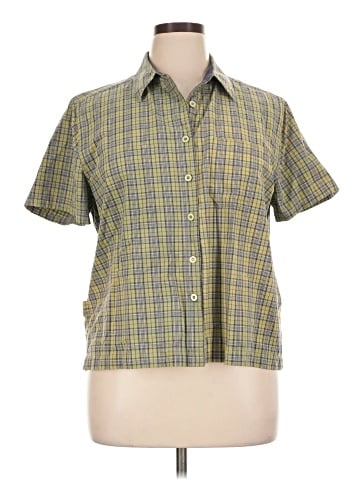 Cj Banks Short Sleeve Button-Down Shirt (view 1)