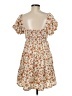 Trixxi 100% Polyester Floral Tan Casual Dress Size M - photo 2