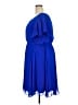 Torrid 100% Polyester Solid Blue Casual Dress Size 3X Plus (3) - photo 5